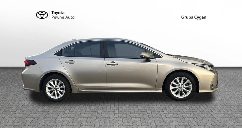 Toyota Corolla cena 91900 przebieg: 83738, rok produkcji 2022 z Środa Śląska małe 79